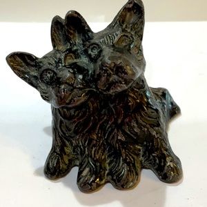 Hurley Cast metal Scotty Dogs, very Antique, Art DECO 1920’s